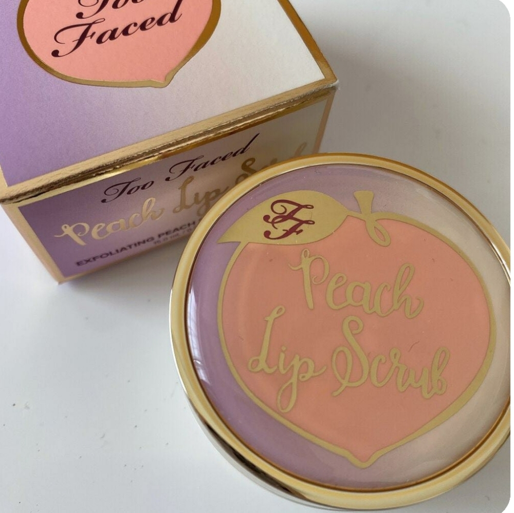 ❇️🧚‍♀️Too Faced DISCONTINUED Peach Lip Scrub NWT